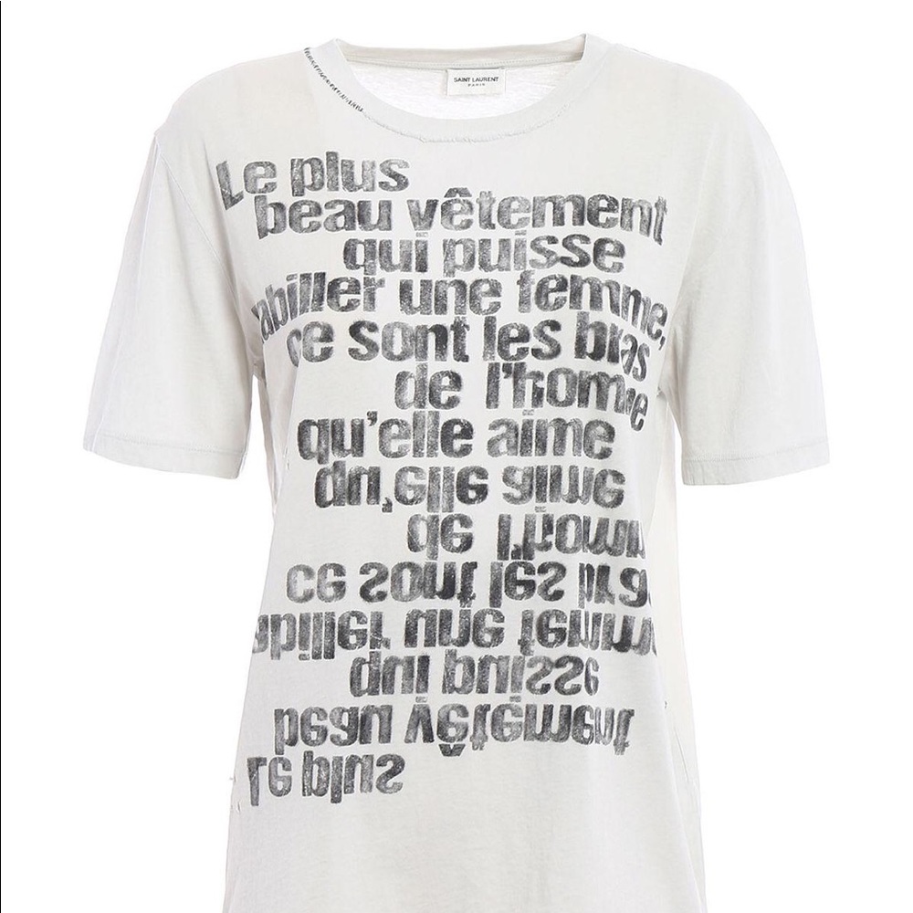 Saint Laurent Tee